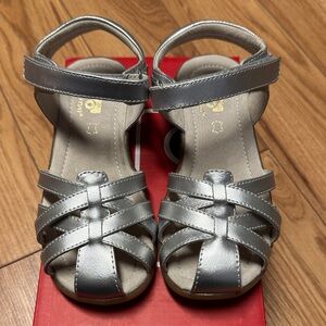 Brand new in box Size 1 Youth See Kai Run - Camila / Silver